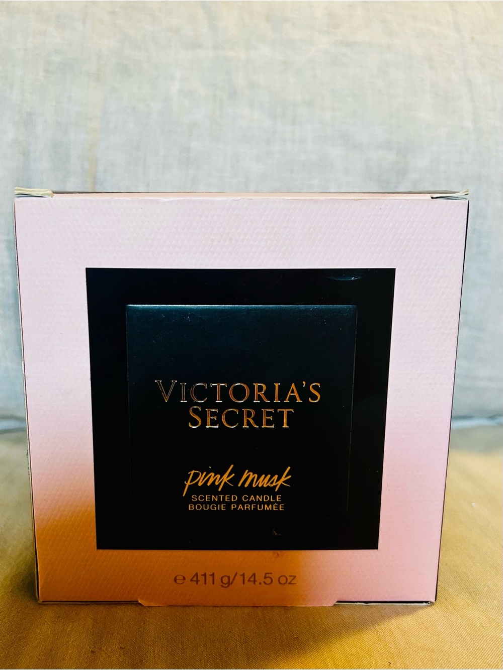 Victoria's Secret Candle: Pink Musk Candle - New in Box Condition!